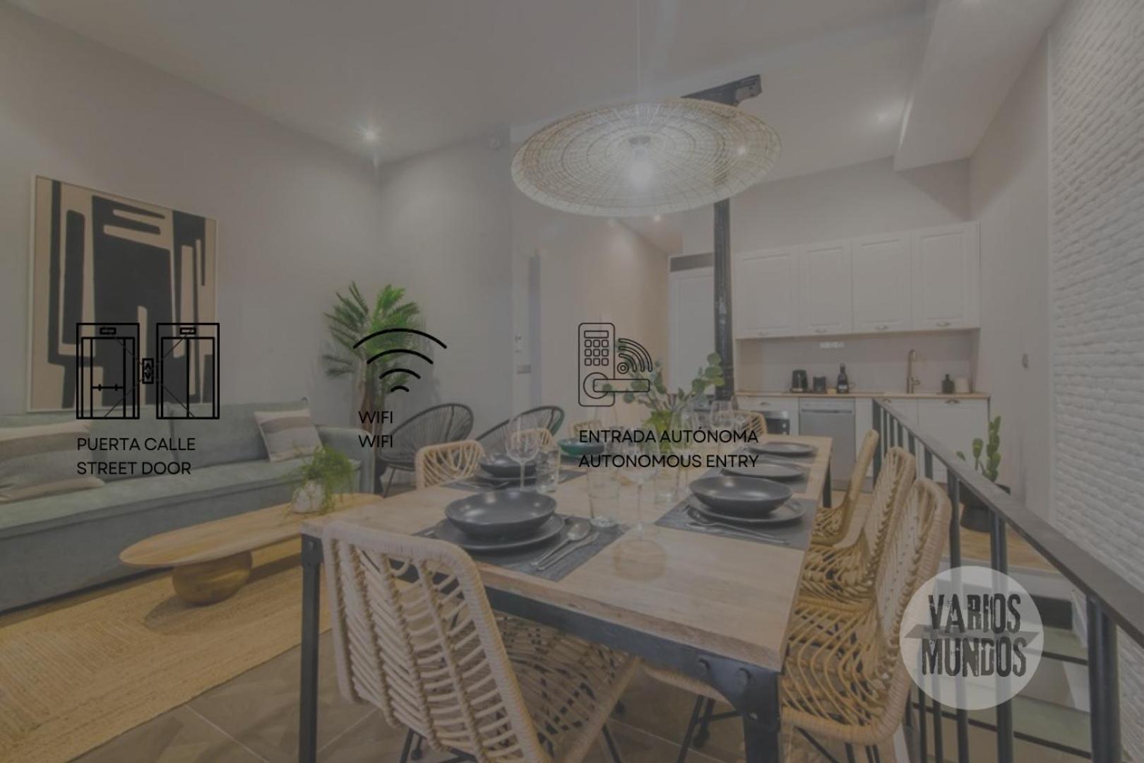 Super Nice Apt Para 10Pax En Malasana-Centro E3 Madrid Dış mekan fotoğraf
